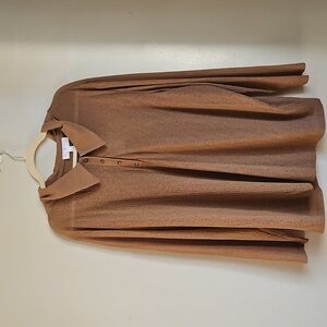 Addition Elle Brown Long Sleeve Top